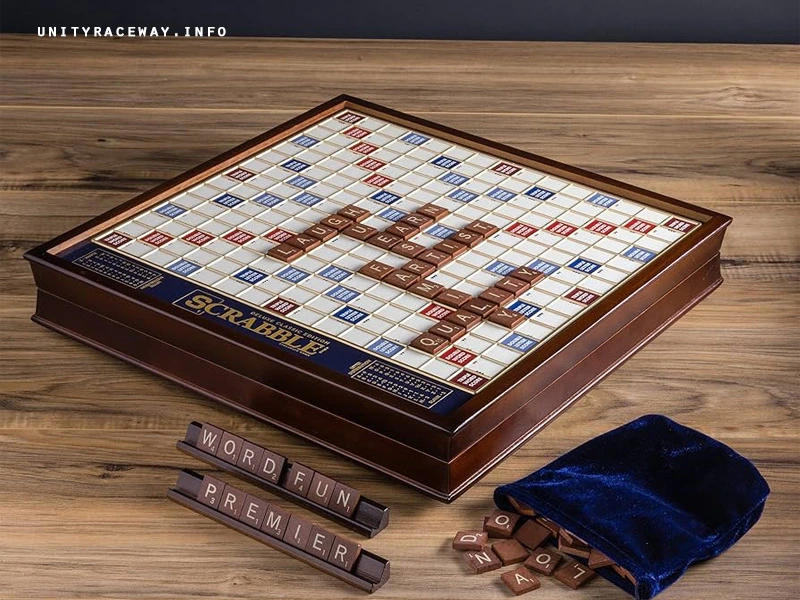 Scrabble Deluxe Vintage Edition