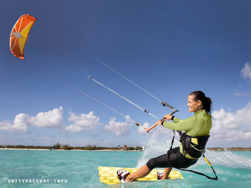 Kitesurfing